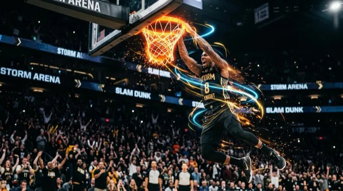 EuroBasket Basketball Slam Dunk