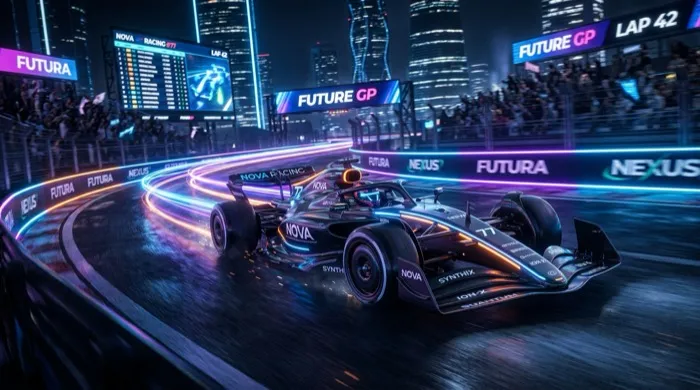 Formula 1 Grand Prix Race Car