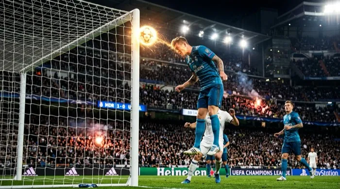 UEFA Champions League Header Goal